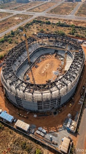 Building Greenfield Stadium From Scratch — Incredible Construction Timelapse