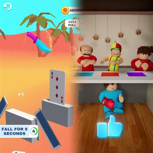 Roblox Punching Game with Cash & Nico!