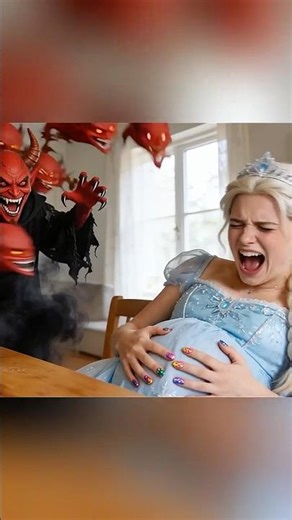 [ 😱Demonic Chaos Inside the Princess?! 👑😈💥 ] #love#jesus#funny