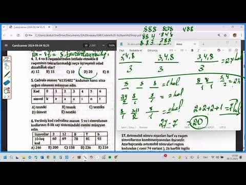 Codera (3.2) Kod və Kodlaşdırma. İkilik kodlaşdırma {tək-tək izah}