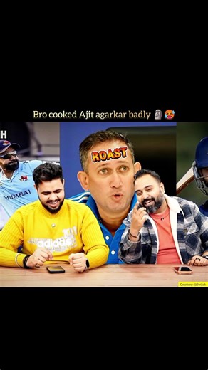 Bro literally roast Indian selector🥵✅#ajitagarkar#teamindia#shorts#viralfeeds#cricket#roast#bcci