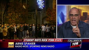 Spanier: Rioting students are 'stupid'