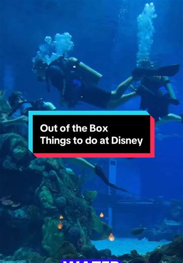 Have you ever been scuba diving at Disney? #epcot #disneytipsandtricks #disneyplanning #disneytripplanning #scubadiving