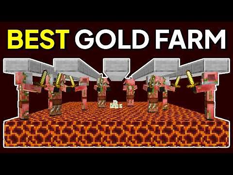 Gold Farm 1.21.7 Minecraft Tutorial