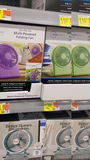 Mini personal fans in stock at Walmart #fans #summervibes #personal #reelsfb #fypシ゚ | Myra Harris