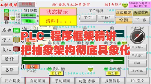 把 PLC 程序架构画成看得见的结构