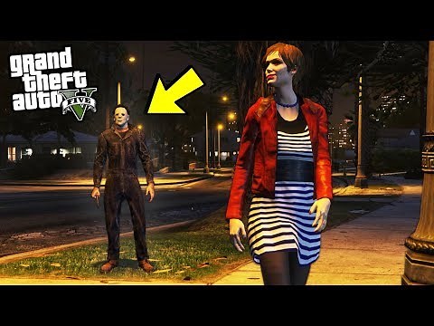 Playing As MICHAEL MYERS in GTA 5! (Halloween 2019)