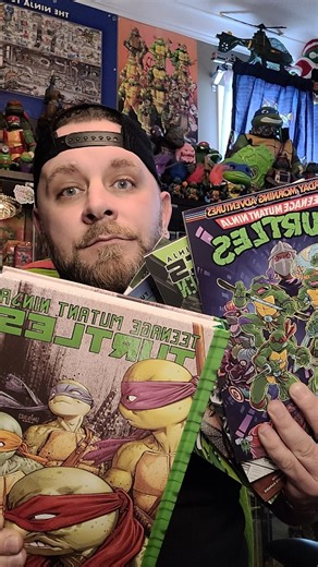 Dave Fawcett / The Tmnt Collector 🐢🔋 on Instagram: "Thank you sooo much to the wonderful folks over at IDW for gifting me these amazing books to add to my ever growing TMNT collection 🐢🔋 Follow @idwpublishing for updates & releases 👀 #tmnt #idw #comics #thetmntcollector #explorepage✨"