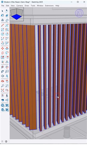 Well Tools 🤩 Rotate Louver in SketchUp so faster