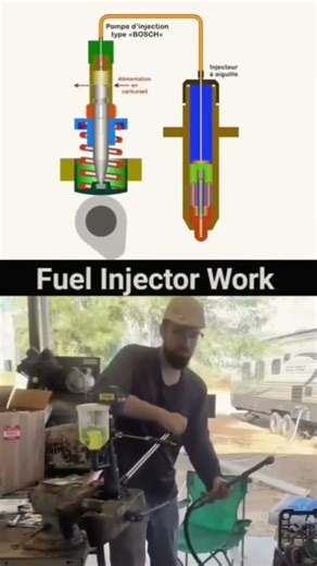 fuel injector work #engineering #technology #mechanical #cadmechanics