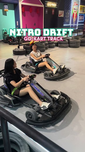 Exciting Go-Kart Experience at Nitro Drift in Vista Mall | Go Karting Fun