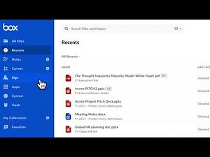 Box for Beginners | How to Navigate the All Files Page