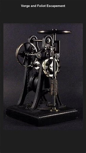 Vergeand Foliot Escapement