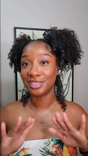 Pattern styling cream on type 4 hair