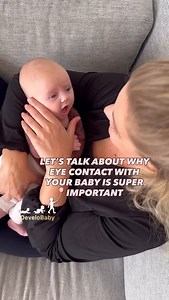 Eye contact is important for brain development. When your baby gets enough eye contact, the ability to communicate and create an emotional connection develops. When you have a baby, the long-awaited first words are still months away. But communication begins long before those first words. The early non-verbal forms of communication are crucial to your child’s future language development. The special relationship you create with your baby during eye contact increases their sense of safety and all