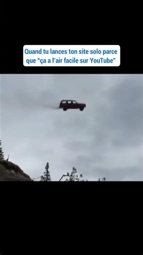 😂 Quand tu lances ton site solo sans passer par Codeur.com