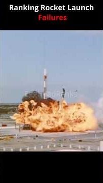 Ranking the Most Catastrophic Rocket Launch Failures