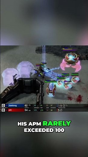 How elfi played with only 60-90 average APM in StarCraft 2