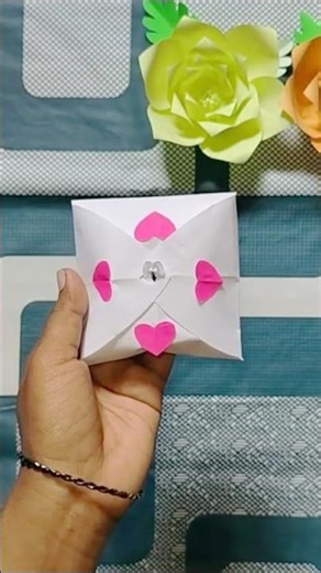 How to make gift box making ideas/#craft #shortsfeed
