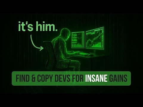 Copy Trading Developer Wallets Might Just be an Infinite Money Glitch (Full Tutorial)