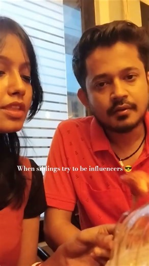 siblings trying to be influencers. #youtubeshorts #teawithfriends #comedy #vlogs #tranding #viral