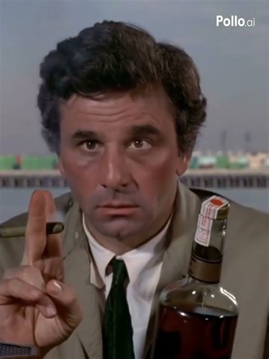 Columbo - oh no! Dangerous cigar and booze!
