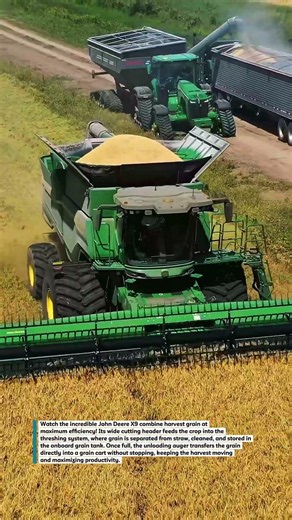Massive John Deere X9 Harvest in Action! #JohnDeere #Harvest #USA
