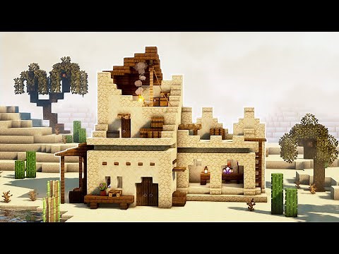 Minecraft: How to Build a Desert House
