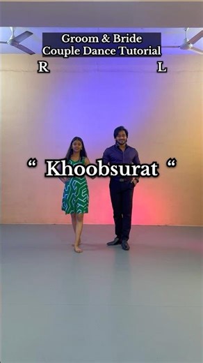 Tutorial - Easy Couple Dance| Khoobsurat | #coupledance #learncoupledance #dancetutorial