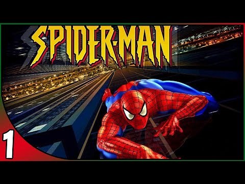 Spider-Man Part 1 Gameplay Let's Play Walkthrough Playthrough English Commentary (Full Game) PS1