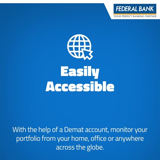 No more worries of theft and your shares remain absolutely safe with Federal Bank Demat Account. | Federal Bank Ltd