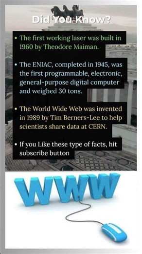 Tech Inventions That Changed the Modern World Forever #facts
