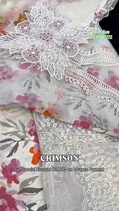 JUST RS.3350/- CRiMSON HiT CODE💖 Soft Fine Lawn Suit with Ready to Wear Dupatta👘 Fabric & Colours Guaranteed💯 WhatsApp 03106447722✅ #newarrivals #fashion #stylish #lovely #pretty | Fashion Care