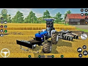Modern Farm Tractor Driving Games - Farming Tractor Games 3D - Android Gameplay