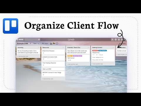 How to Use Trello as a CRM (Contact Pipeline View)
