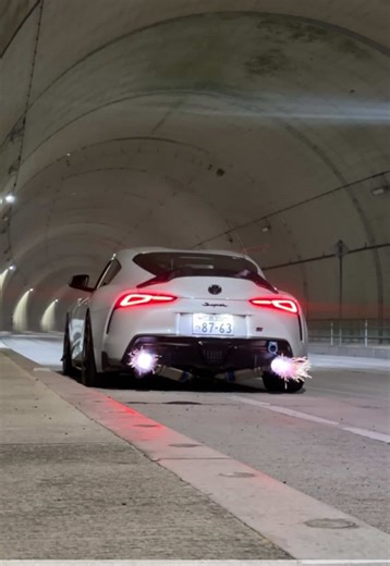 Exciting Exhaust Sound of GR Supra SZ B48