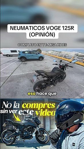REVIEW VOGE 125R!! (Completo en el canal) #motosespaña #voge125r #reviewmoto #biker