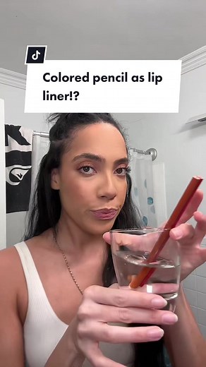 Trying Colored Pencils as Lip Liner Fail | Makeup Tutorial