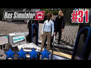 Bus Simulator [PS4] #31 | Die 4 Sterne Bewertung ! mit Lenkrad