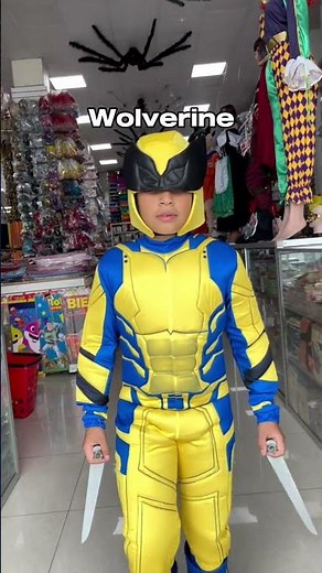 Superhero costumes for children only at Wigs & Hairpieces