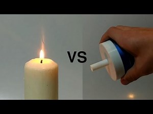 Put out a fire using sound.