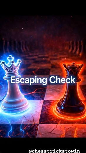 Chess Basics Part 10 ♚ | How to Get Out of Check | Escaping Check #chess #shorts #escape