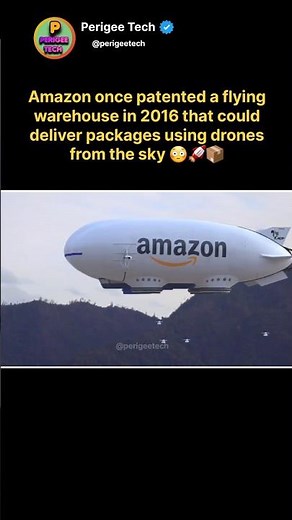 Amazon’s Sky Warehouse Concept 😳🚀