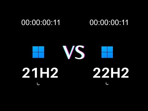 Windows 11 22H2 vs 21H2 Speed & Performance Test (Which Is Faster?)