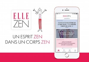 L'application « ELLE Zen », actuellement plus disponible - Elle