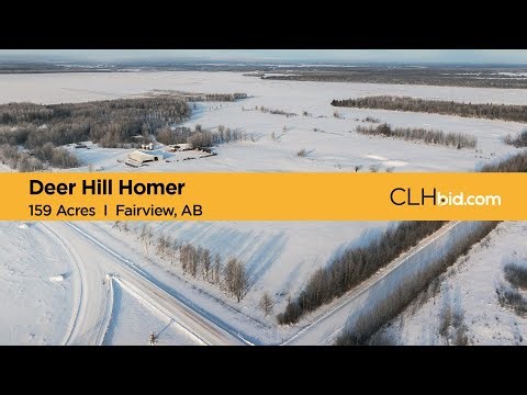 Deer Hill Homer I AB Farm Land For Sale I Fairview, AB