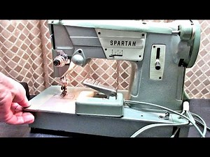 About my Singer "Spartan" 327K Sewing Machine.