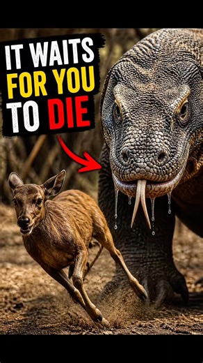 Title: “This Lizard Doesn’t Kill You… It Waits” #shorts #komododragon