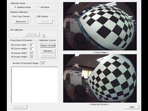 Fisheye and Omnidirectional Camera Calibration