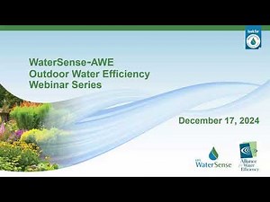 Outdoor Policy and Saving Water Webinar